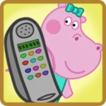 hippo pepa: talking phone android application logo